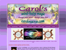 Tablet Screenshot of carolmacrae.com